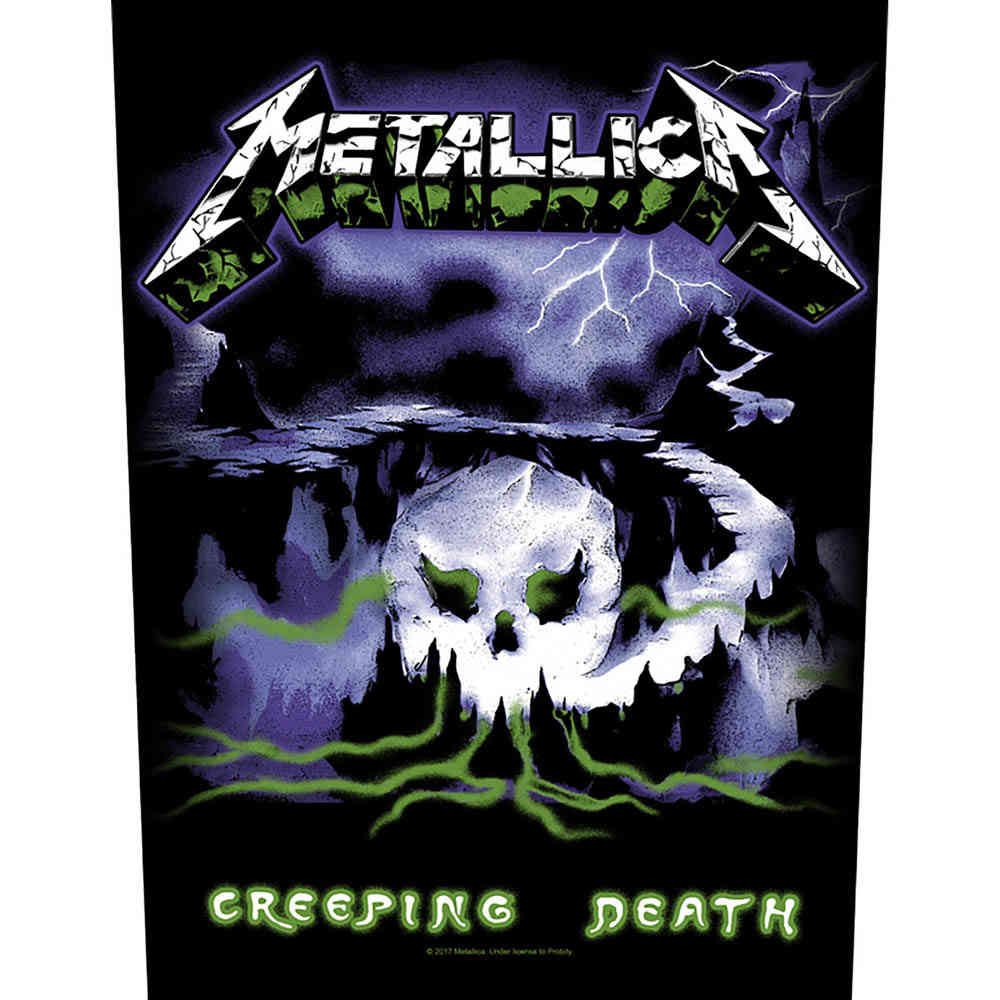 Metallica - Creeping Death Back patch - Multicolours